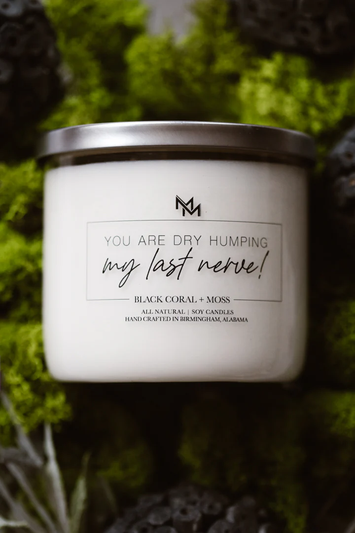 Black Coral + Moss Candle - Image 3