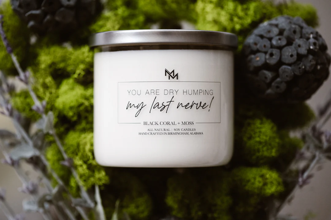 Black Coral + Moss Candle - Image 4