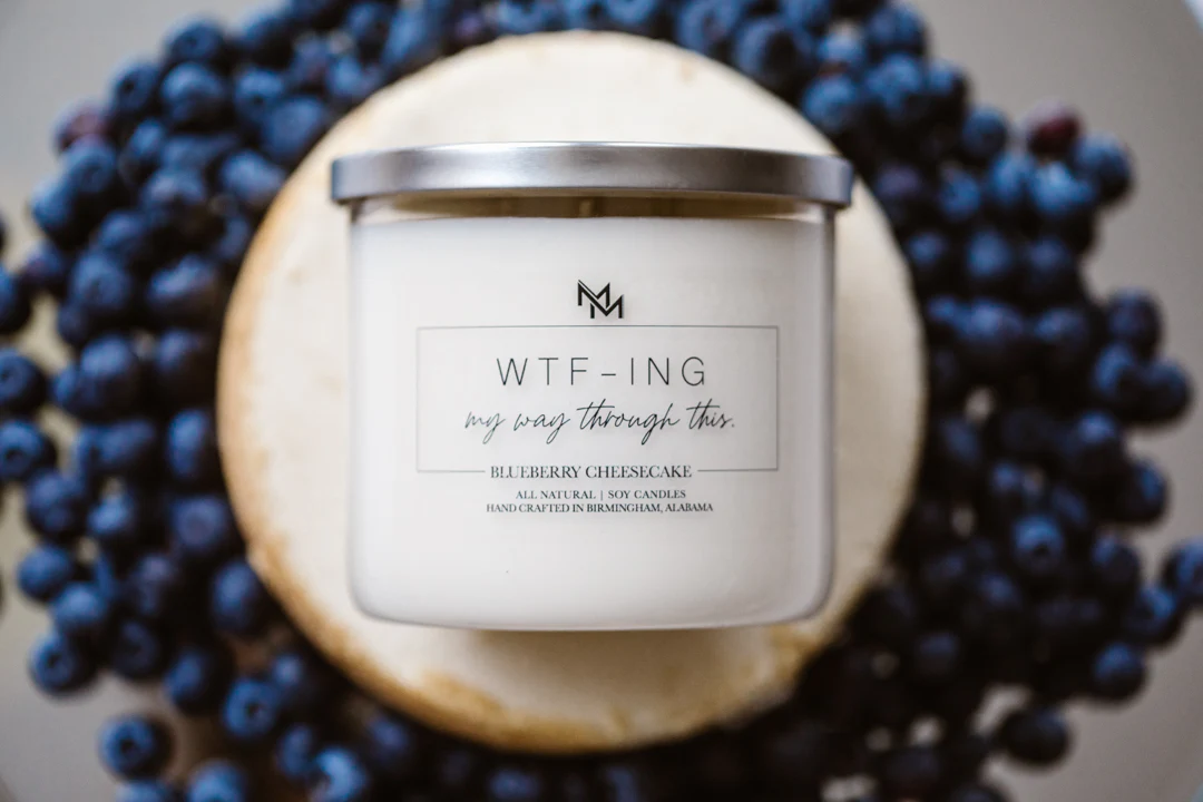 Blueberry Cheesecake Candle - Image 3