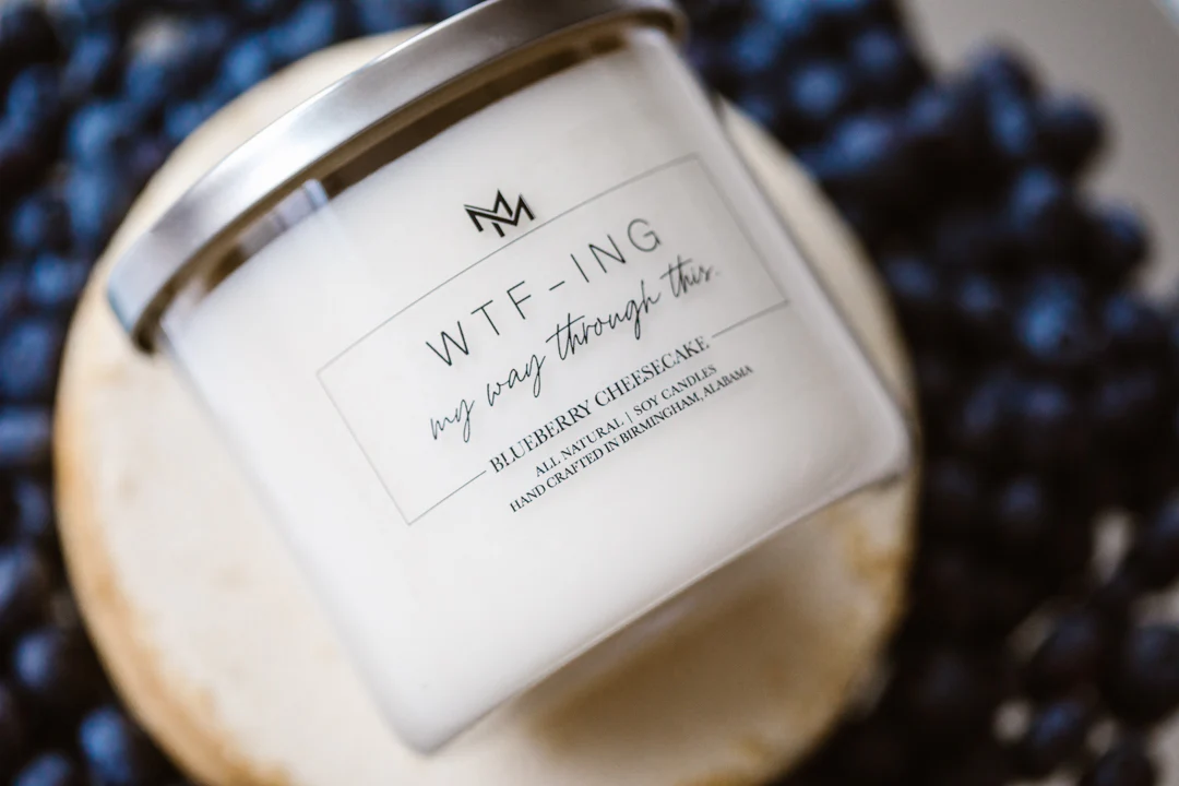 Blueberry Cheesecake Candle - Image 5