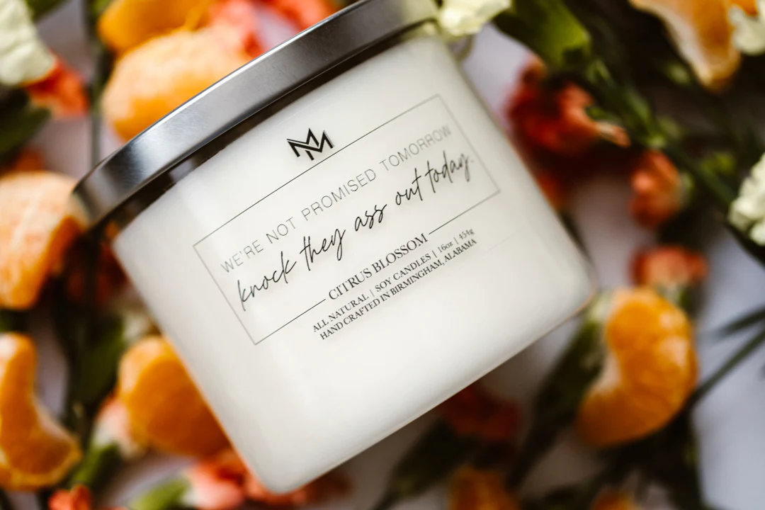 Citrus Blossom Candle - Image 2