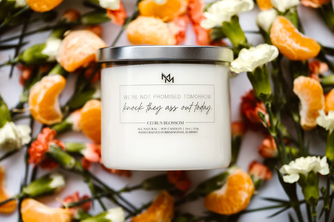 Citrus Blossom Candle - Image 4