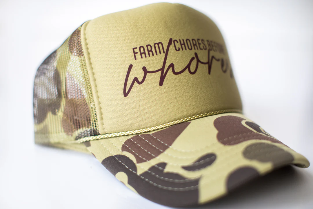 Farm Chores Before Whores Hat - MM Hats Collection - Image 3