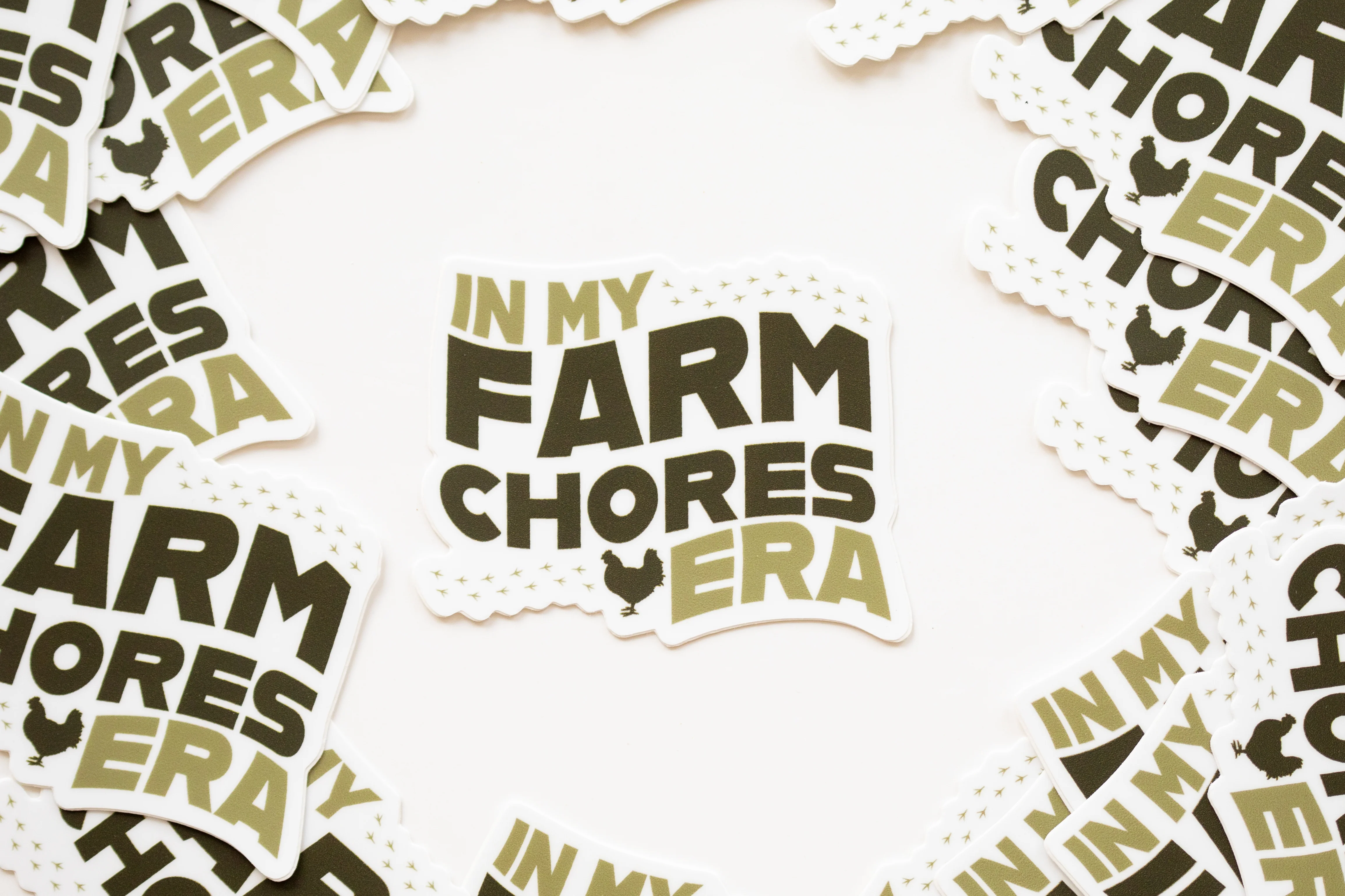 Farm Chores Era Sticker - Image 3