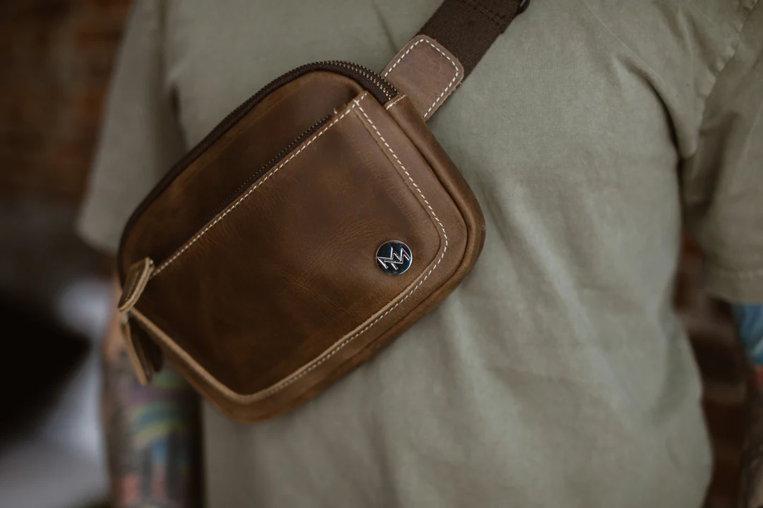 Leather Crossbody Bag - Image 11