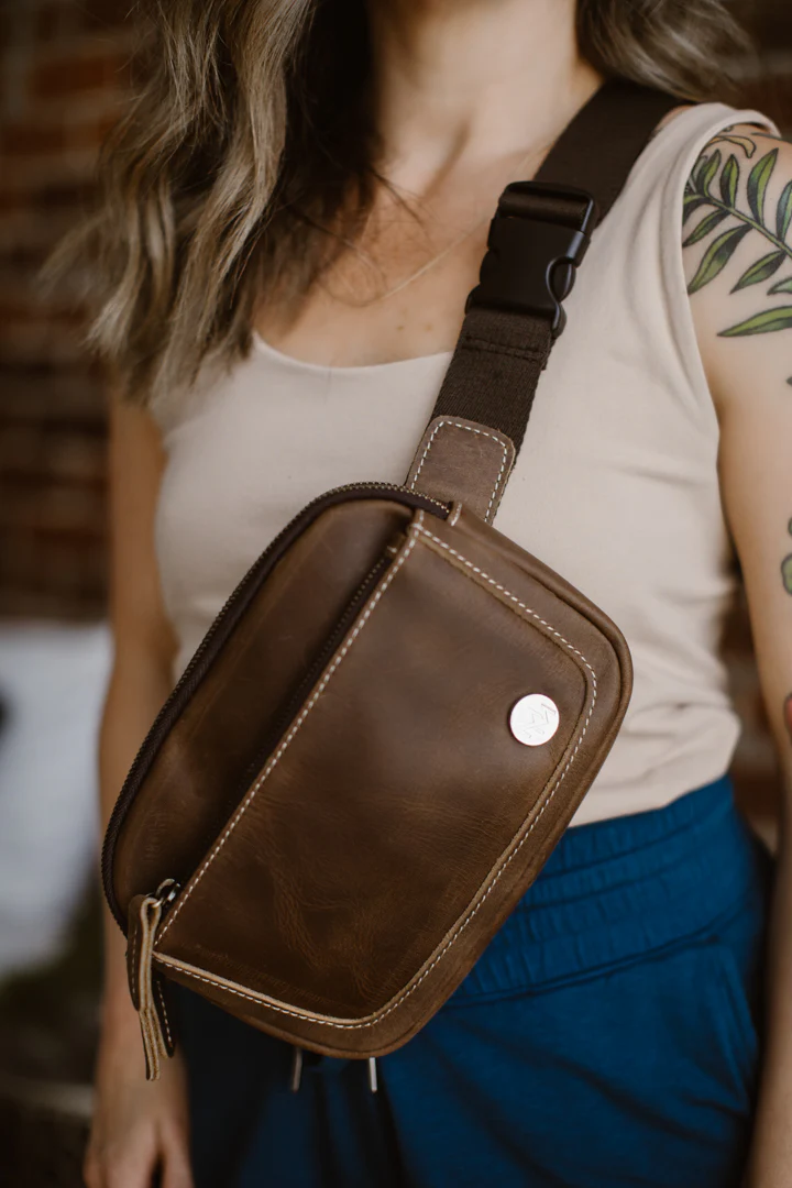 Leather Crossbody Bag - Image 12