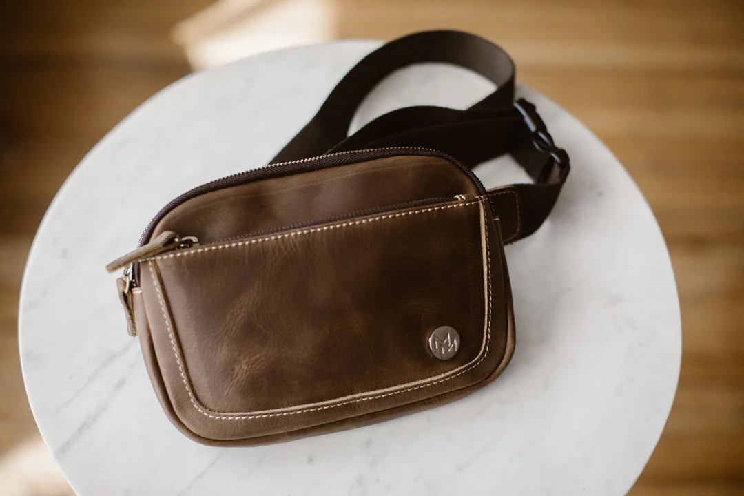 Leather Crossbody Bag - Image 14
