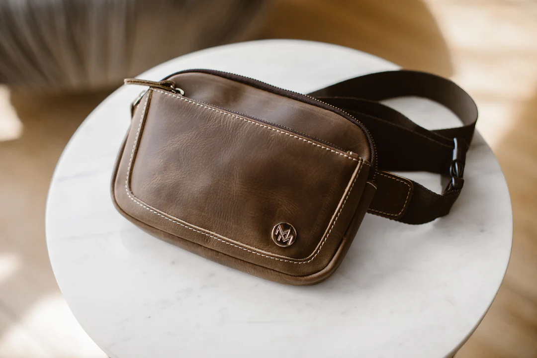 Leather Crossbody Bag - Image 15