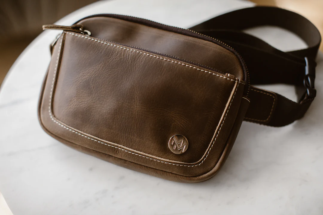 Leather Crossbody Bag - Image 16