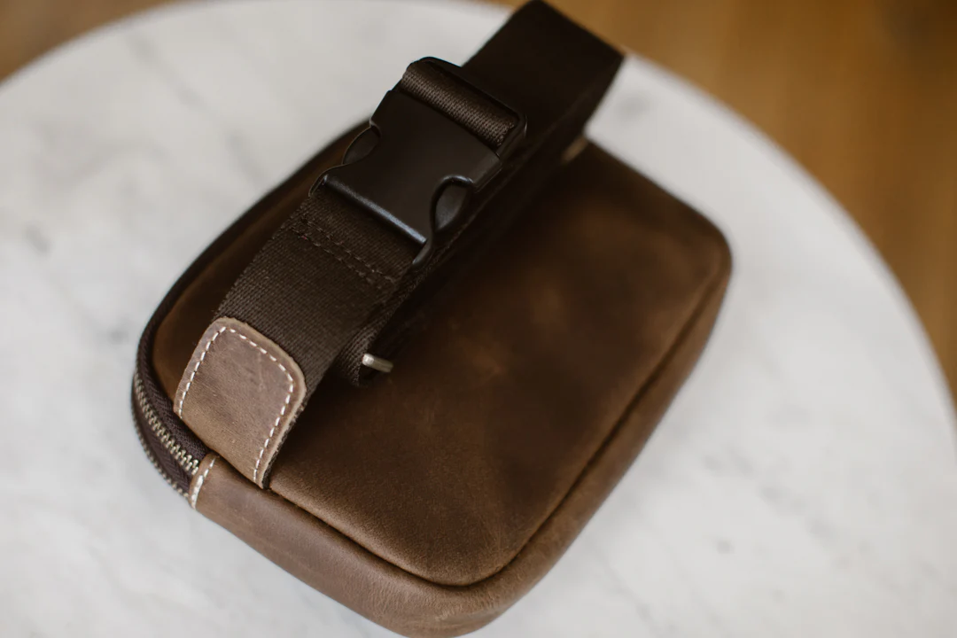 Leather Crossbody Bag - Image 17