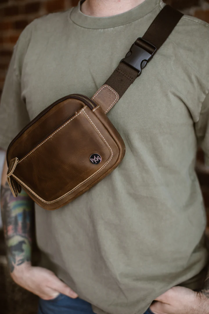 Leather Crossbody Bag - Image 3