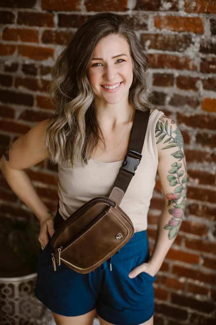 Leather Crossbody Bag - Image 4