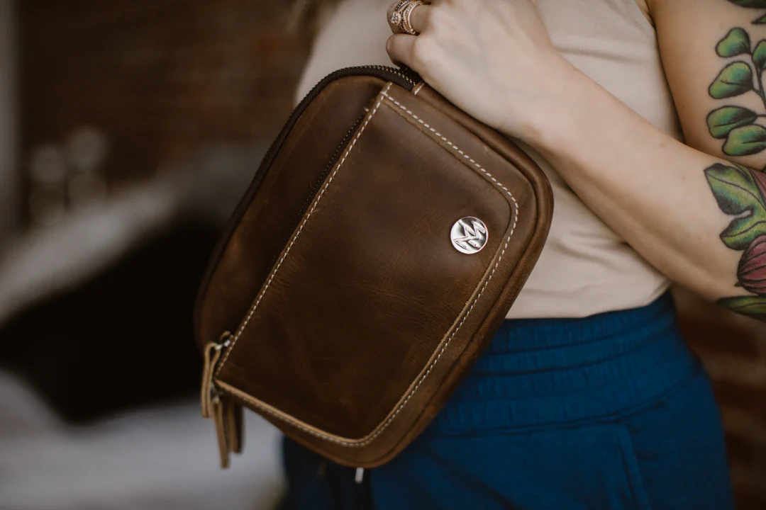 Leather Crossbody Bag - Image 7