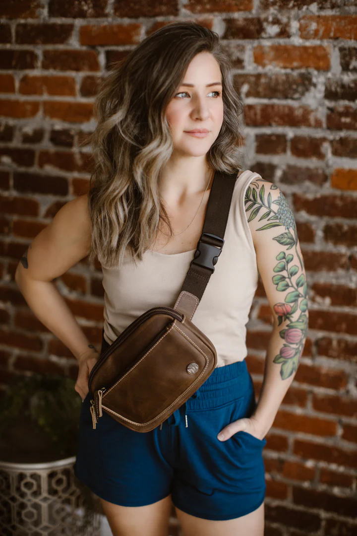 Leather Crossbody Bag - Image 8