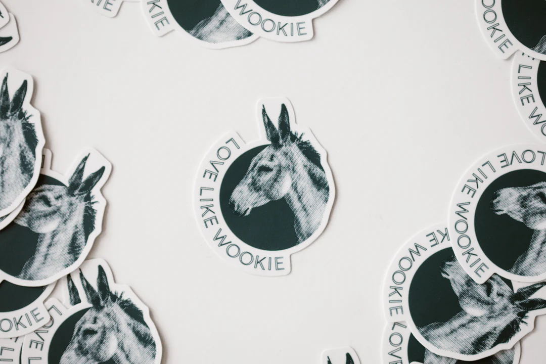 Love Like Wookie Sticker - Image 3