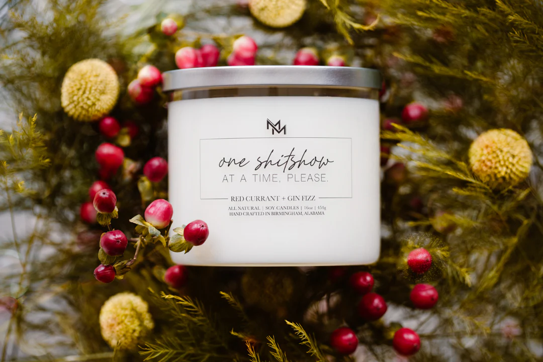 Red Currant + Gin Fizz Candle - Image 3